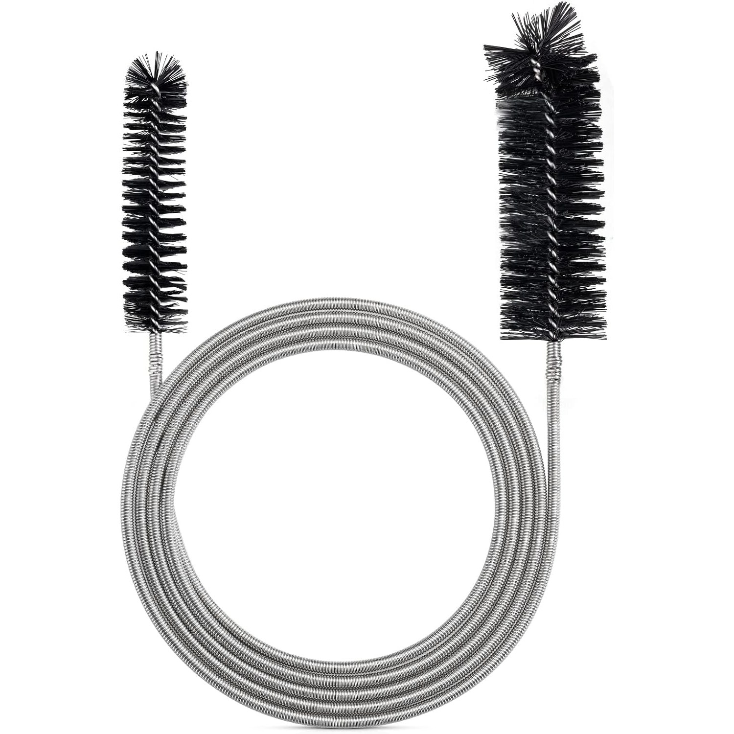 Double Ended Drain Brush 170cm Flexible Pipe Cleaner