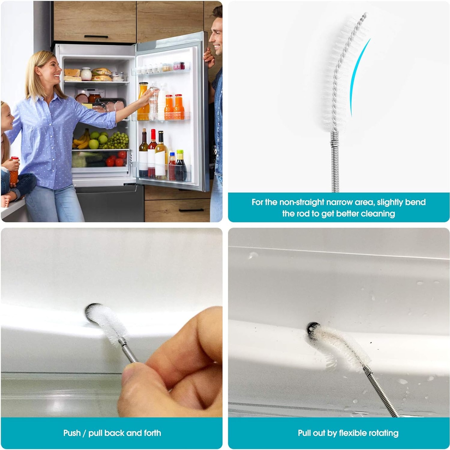 155cm Flexible Drain Cleaning Brush: image 3