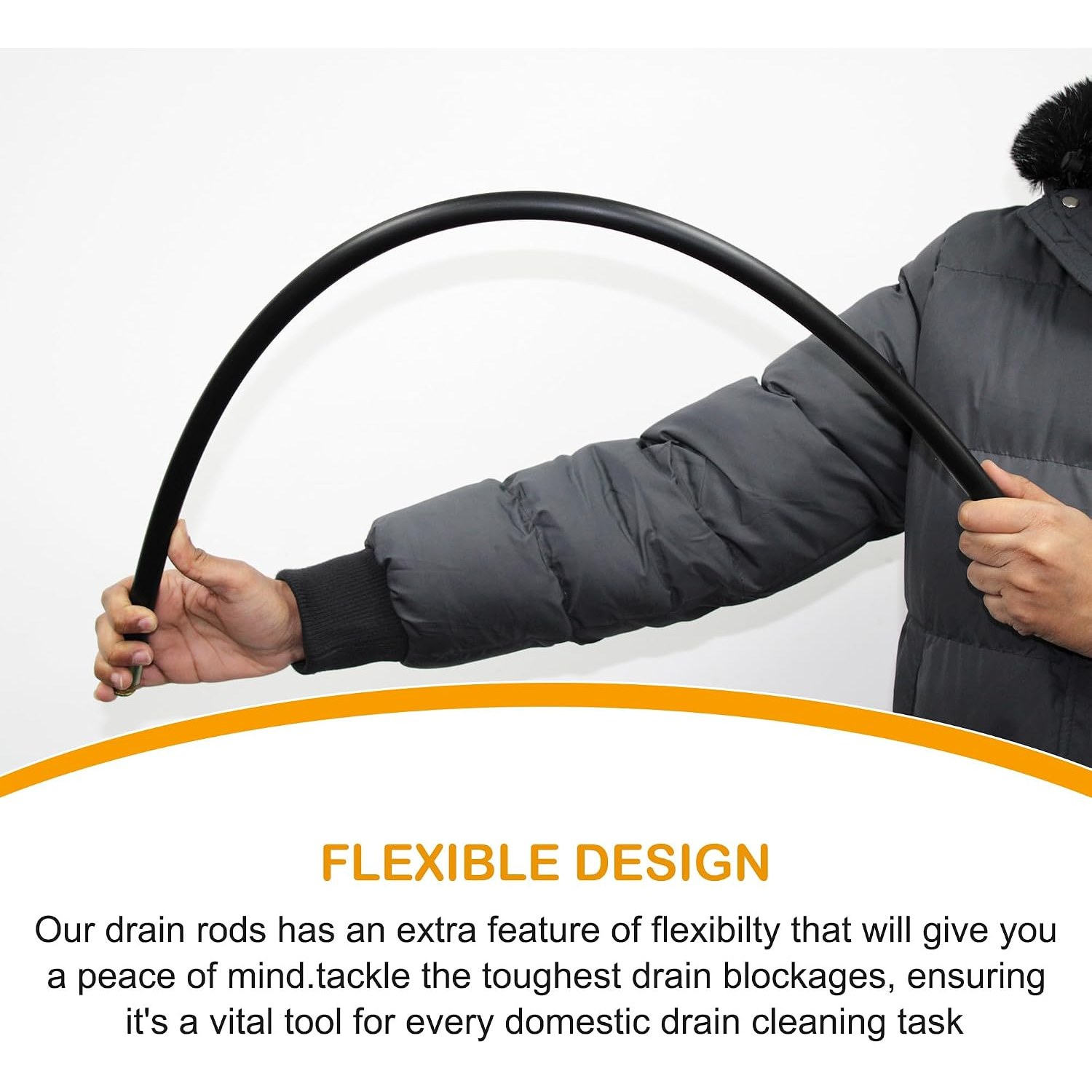 Flexible Drainage Rods 12 Piece Set: image 4