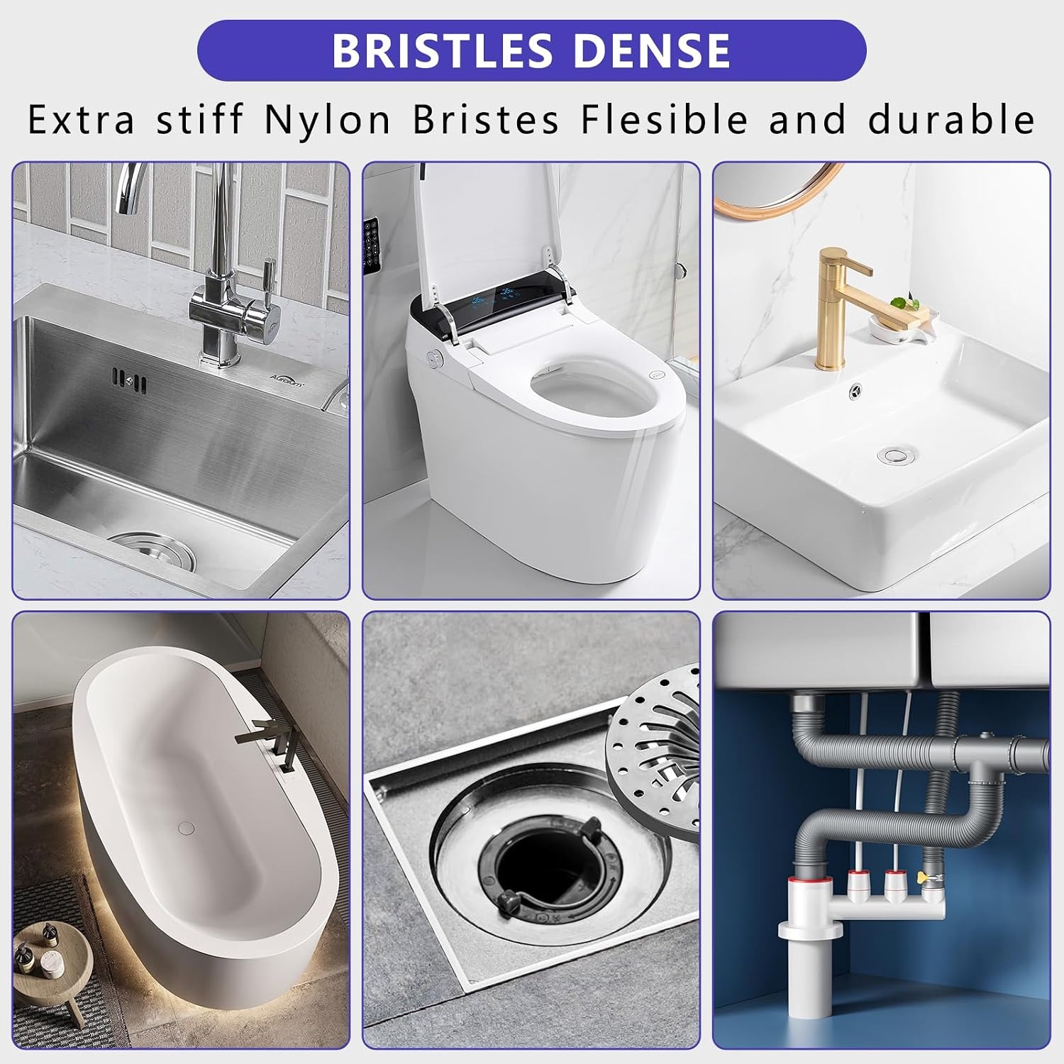 6 Piece Drain Unblocker Tool Set: image 4