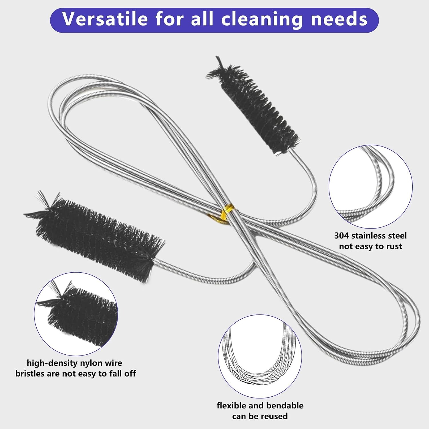 6 Piece Drain Unblocker Tool Set: image 6