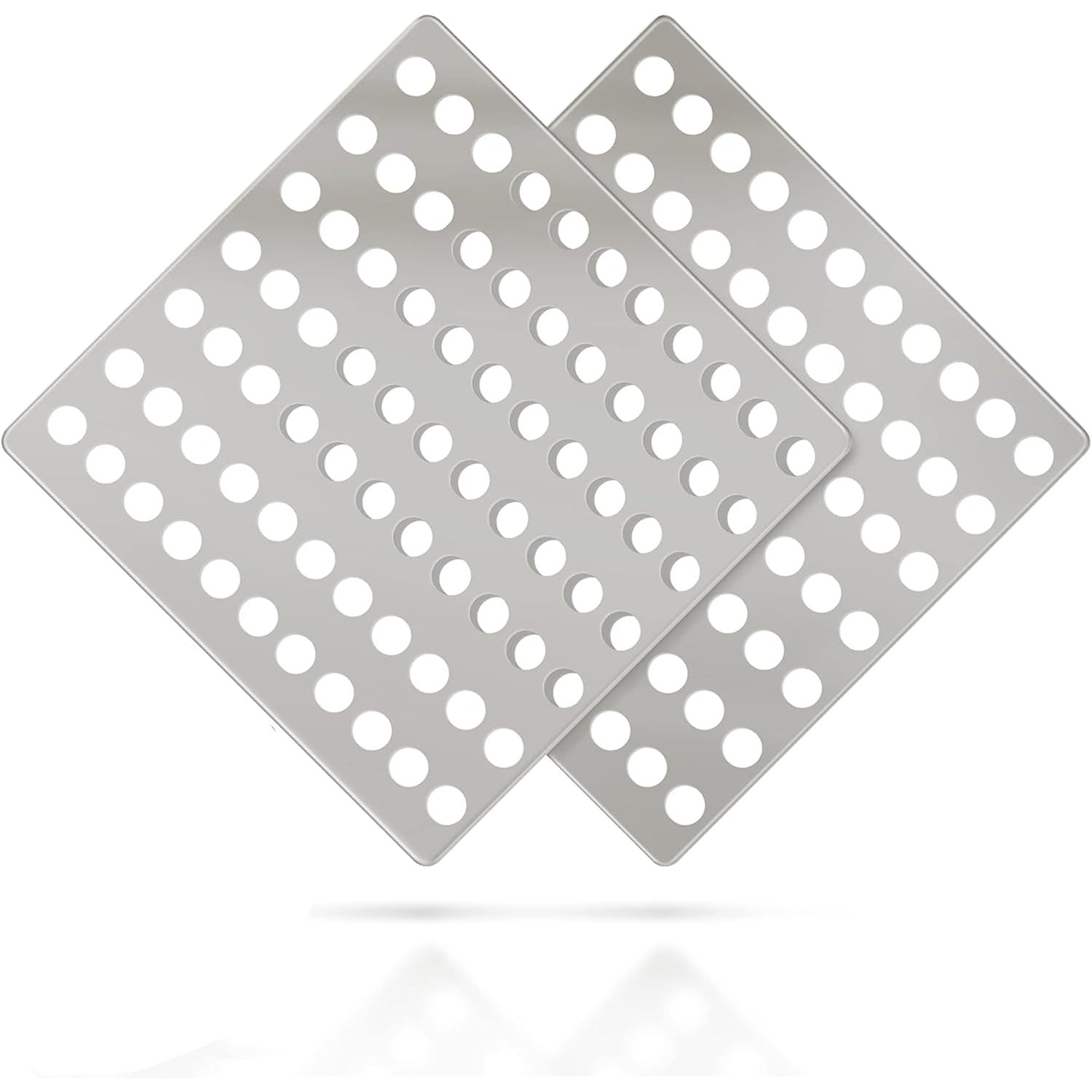 Stainless Steel Swirl Drain Cover 15cm (2 Pack): image 4
