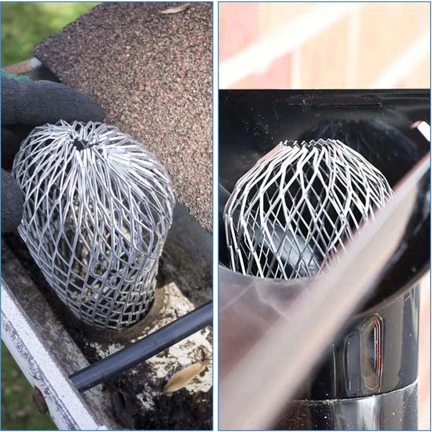 Downpipe Leaf Guard Mesh Strainer 4 Pack: image 5