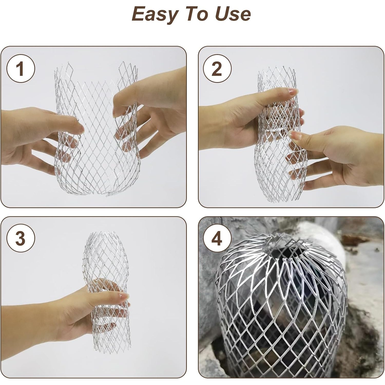 Downpipe Leaf Guard Mesh 6 Pack: image 5