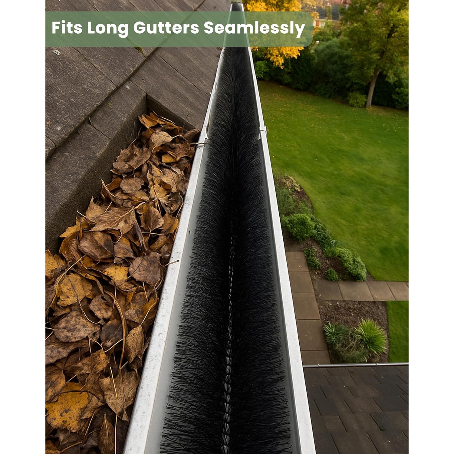 Gutter Brush Leaf Guard 4m Roll: image 4