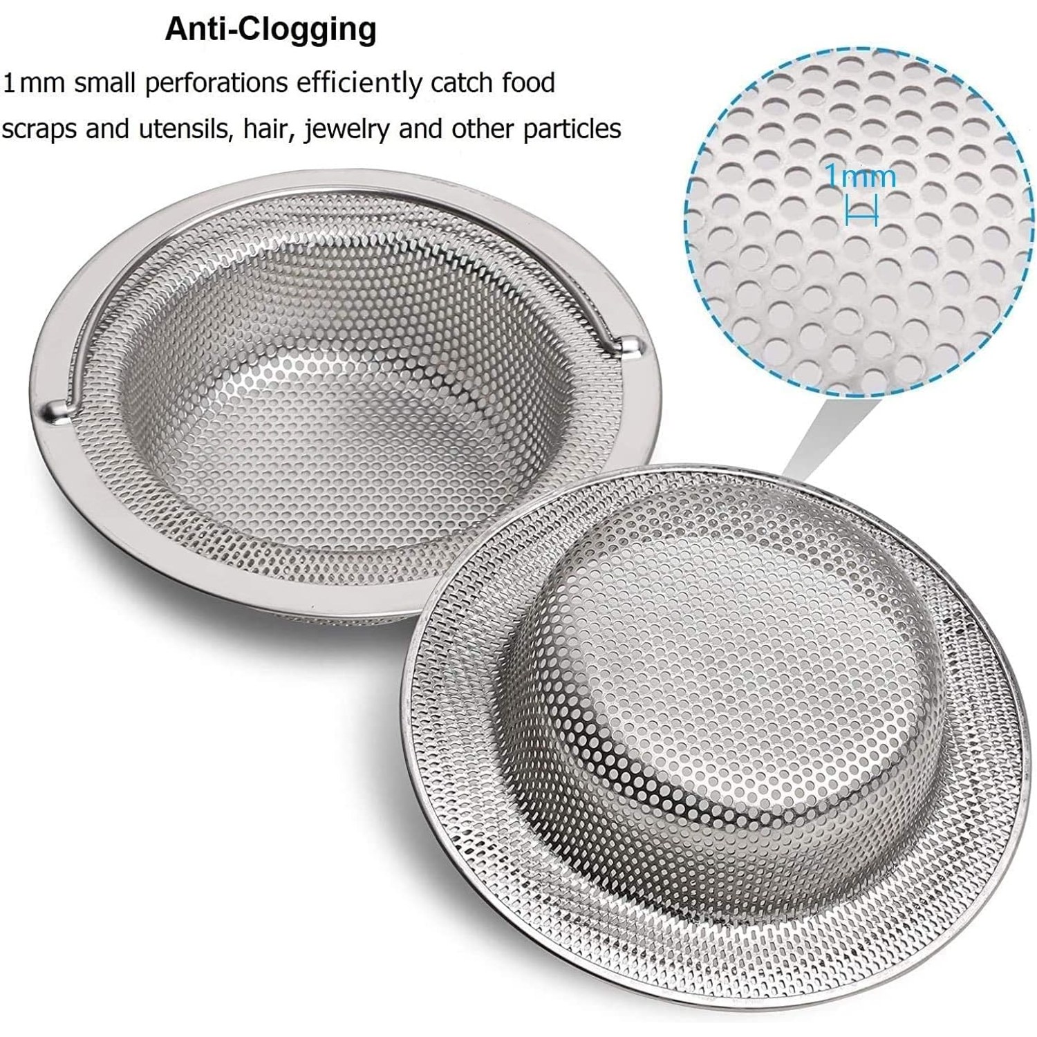 Sink Strainer with Lift Handle (2 Pack): image 3
