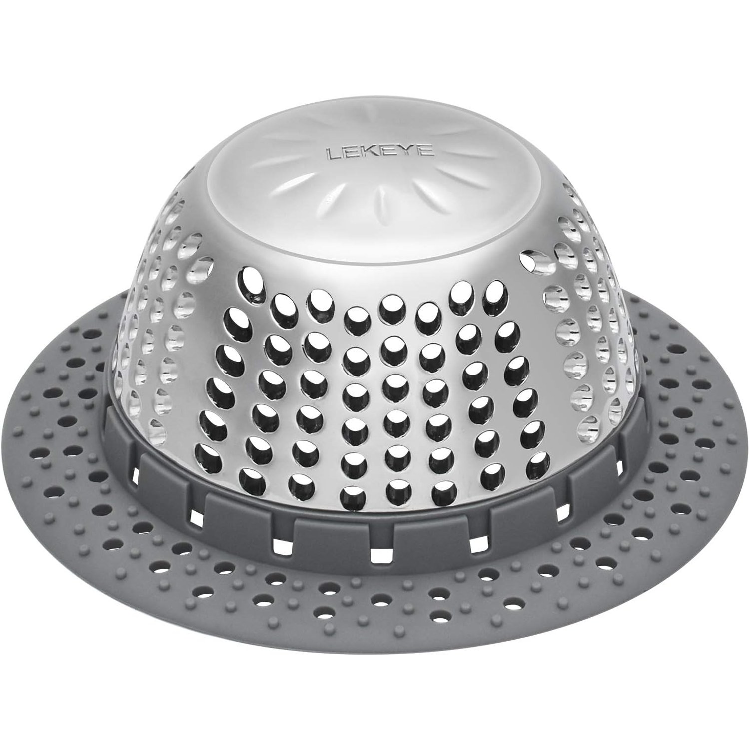 Pop Up Bath Plug Hair Catcher