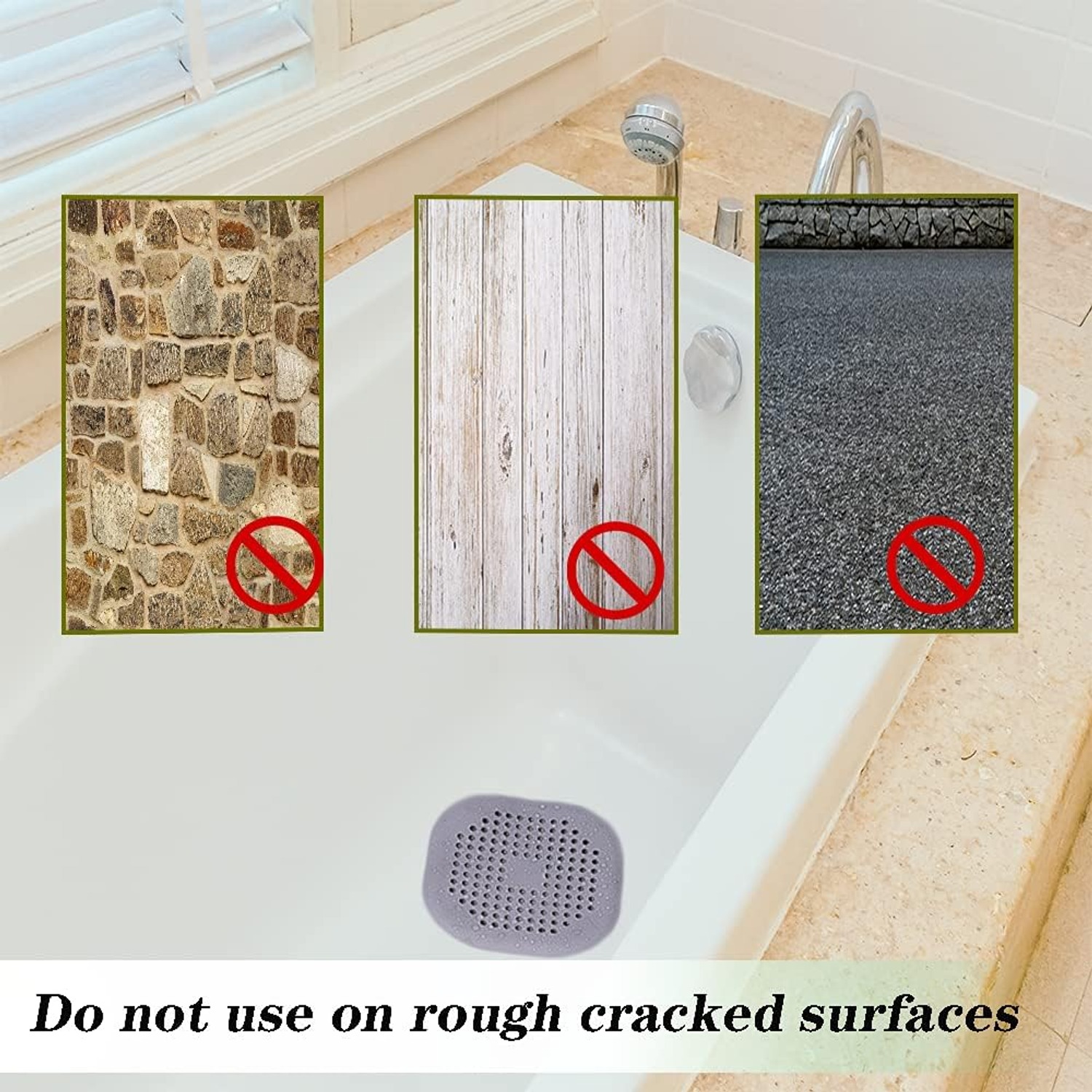 Silicone Shower Hair Catcher 2 Pack: image 5
