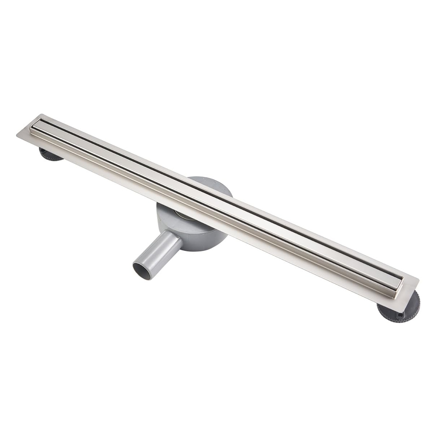 700mm Linear Shower Drain with 360° Rotating Trap and Hair Strainer