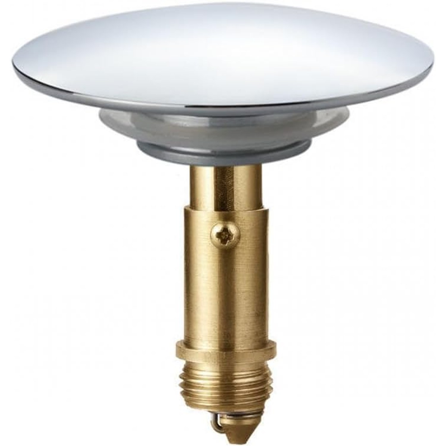 69mm Chrome Click Clack Bath Pop Up Plug